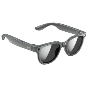AI Powered Smart Glasses with Built-in 4K Camera-grey