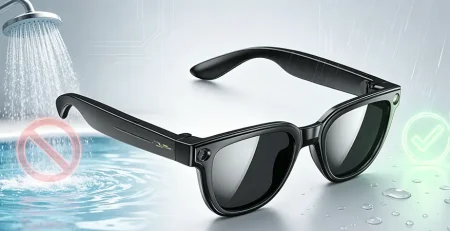 Can I Use Prescription Smart Glasses While Swimming or Showering