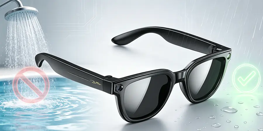 Can I Use Prescription Smart Glasses While Swimming or Showering