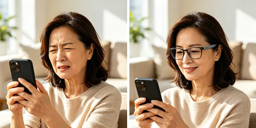 Can Smart Glasses Be Used by People with Presbyopia