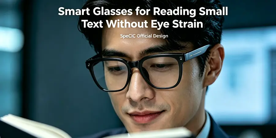 Can Smart Glasses Be Used for Reading Small Text Without Eye Strain