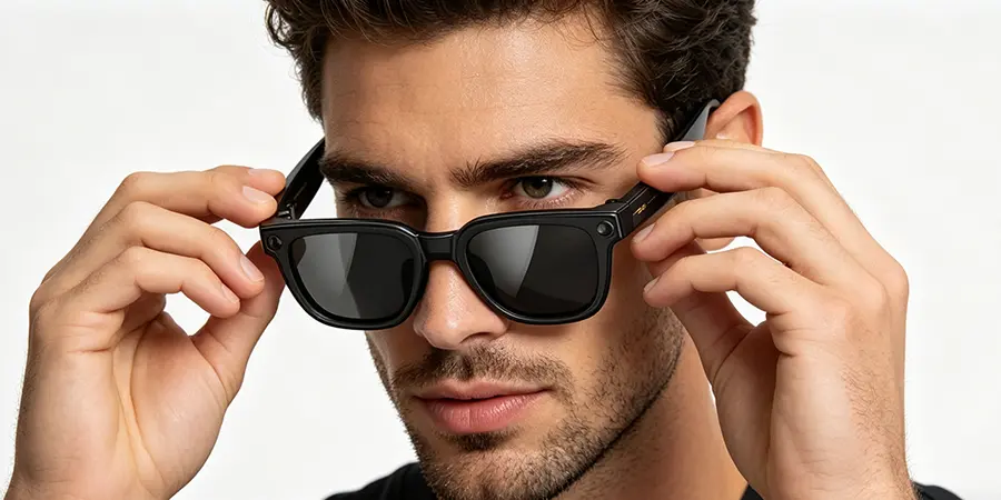 How to Adjust Smart Glasses Frame That Slips Down the Nose?