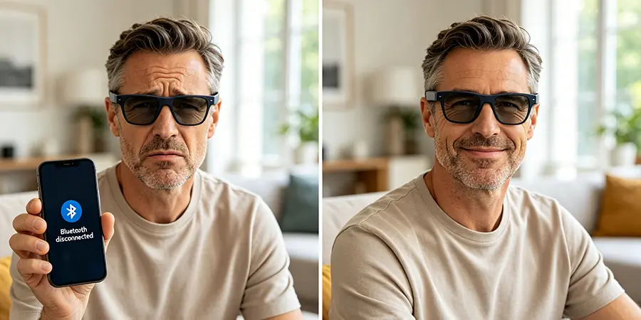 How to Fix Smart Glasses Bluetooth Connection Drops Frequently
