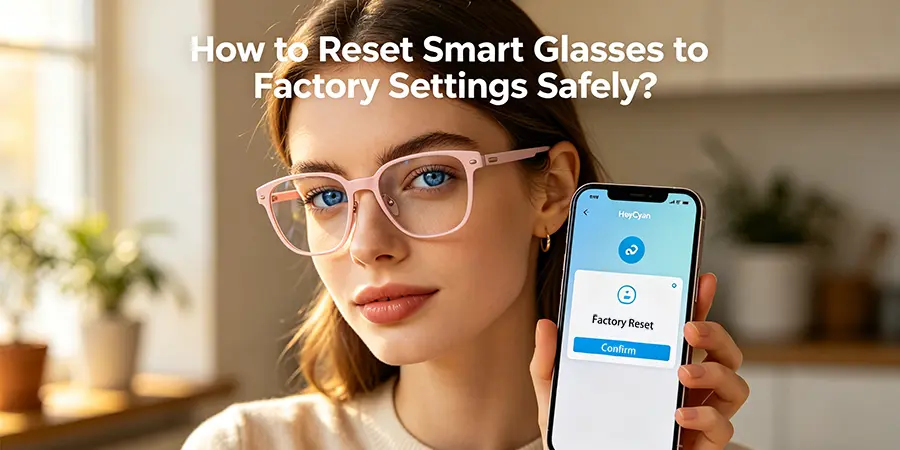 How to Reset Smart Glasses to Factory Settings Safely