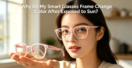 Why Do My Smart Glasses Frame Change Color After Exposed to Sun