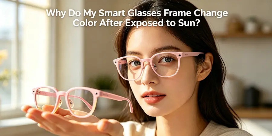 Why Do My Smart Glasses Frame Change Color After Exposed to Sun