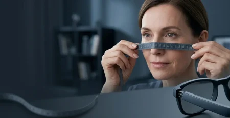 Measure Face Width at Home for Smart Glasses Sizing