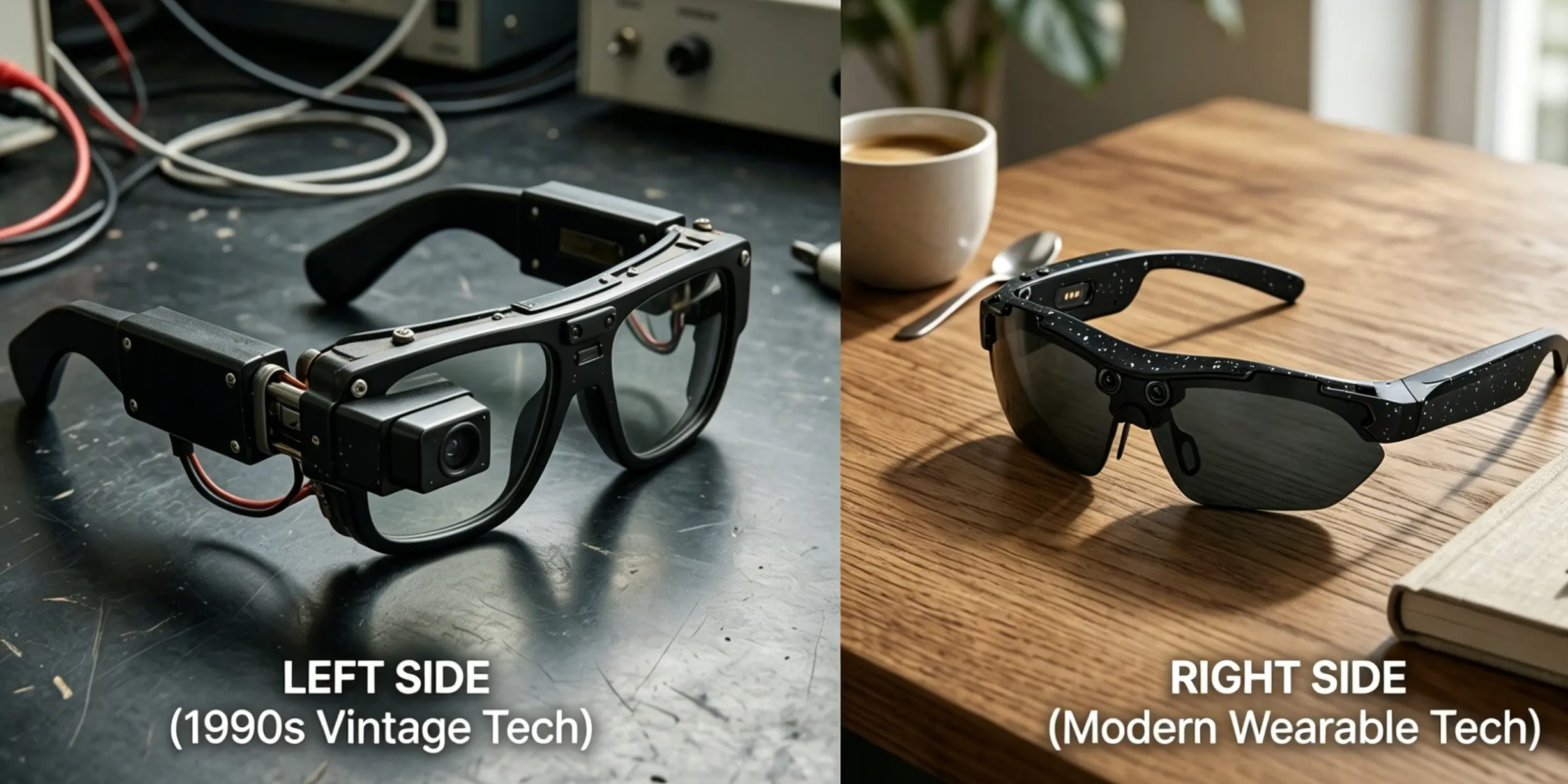 How do smart glasses record video without looking bulky