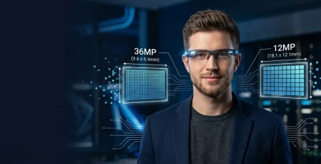 camera resolution on most smart AI glasses